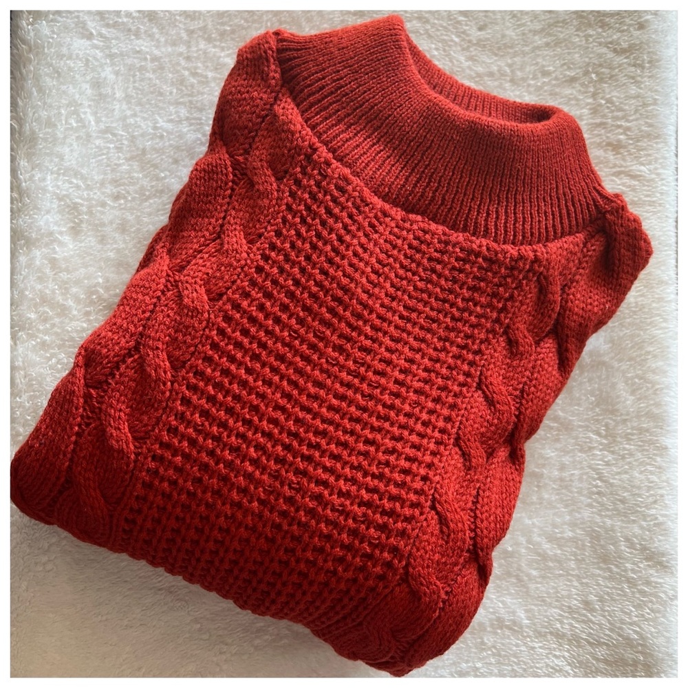 Unique 21 Chunky Cable Knit Sweater - Picture 5 of 7
